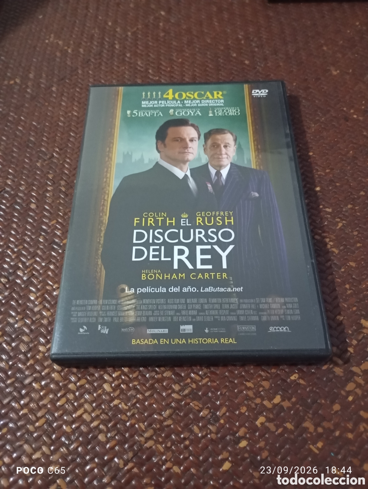 Cine: El discurso del rey DVD