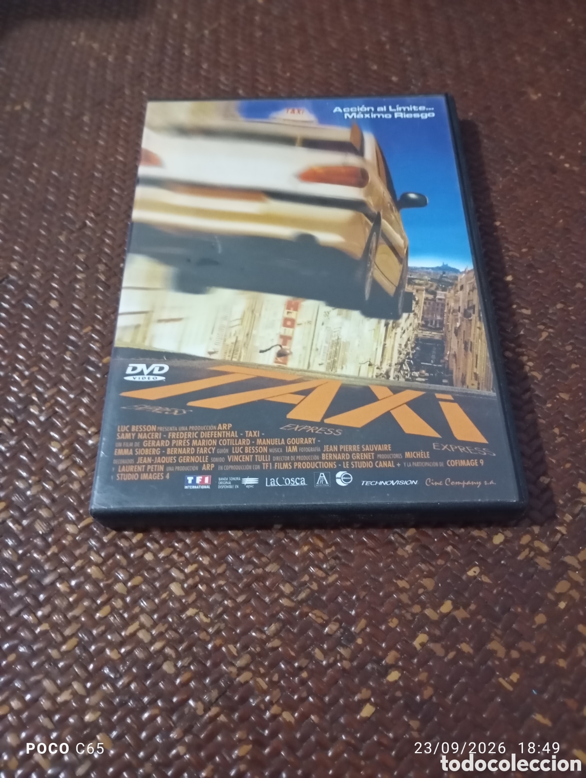 Cine: Taxi express luc besson DVD como nuevo
