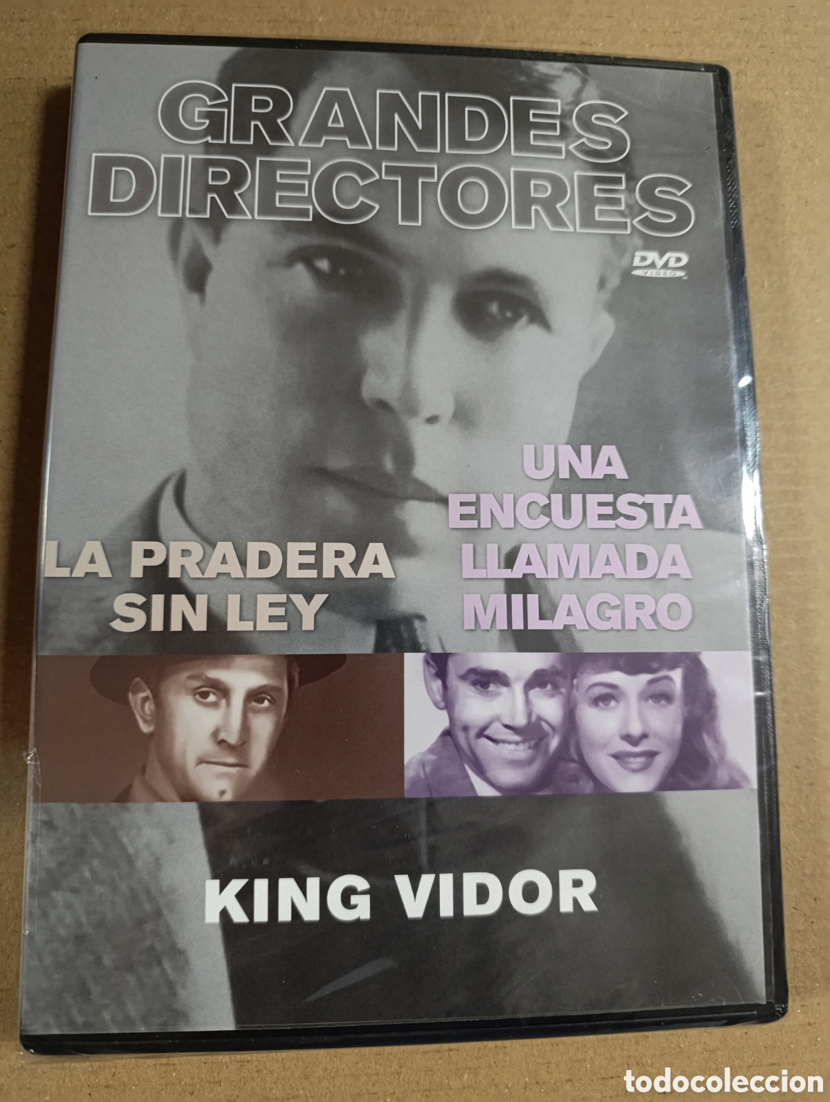 Cinema: Grandes Directores. La Pradera sin Ley. Una encuesta llamada milagro. King Vidor. DVD. Precintado