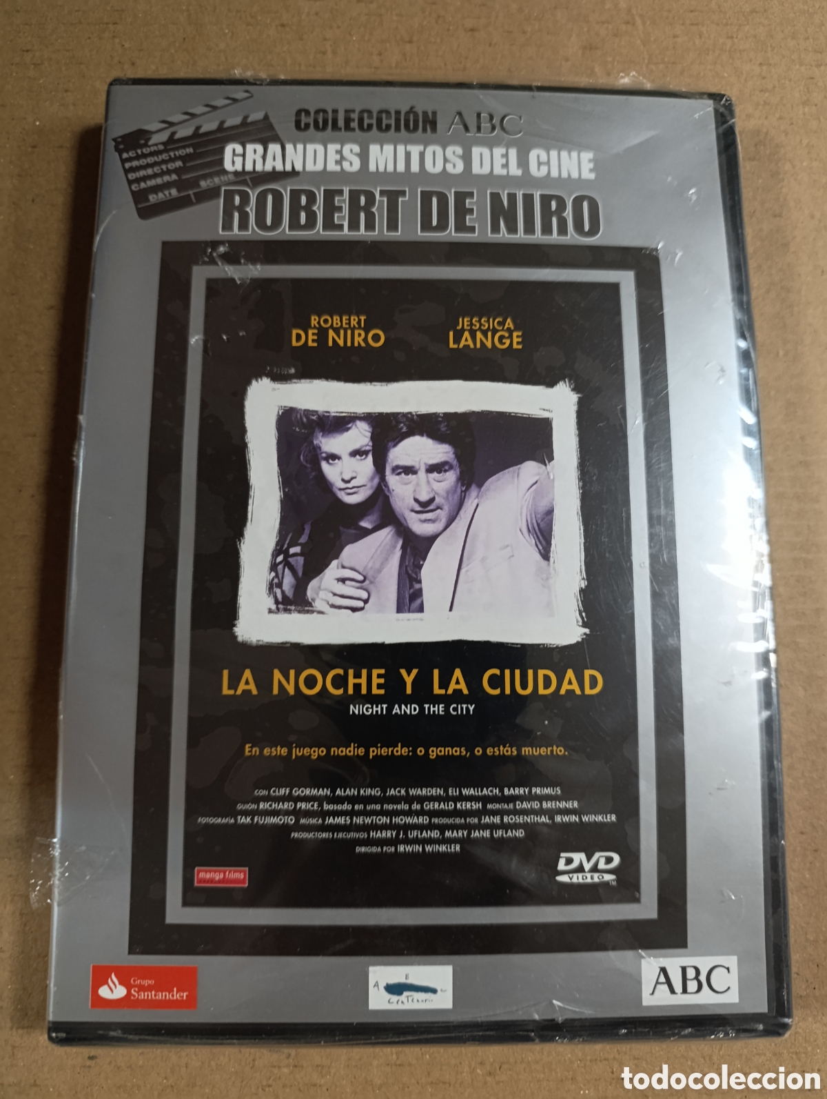 Cine: La noche y la ciudad. Robert de Niro. DVD. Precintado