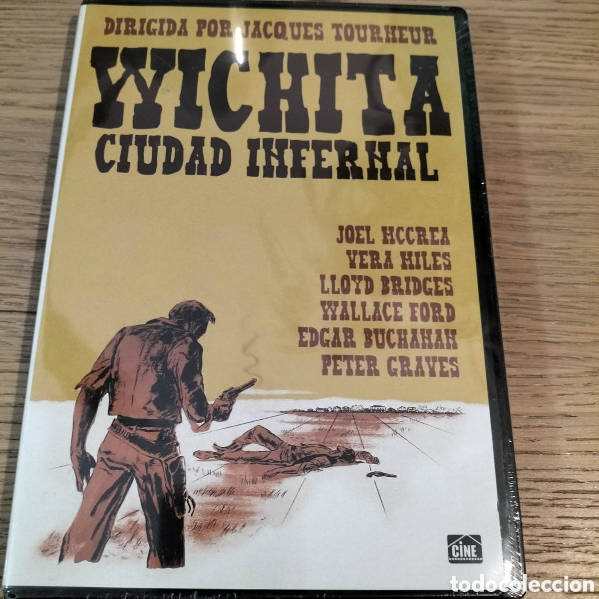 Cine: WICHITA CIUDAD INFERNAL - DVD WESTERN - DIRIGIDA POR JACQUES TOURNER - NUEVA Y PRECINTADA