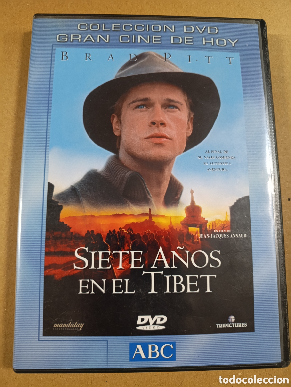 Cinema: Siete a&ntilde;os en el Tibet. Brad Pitt. DVD.