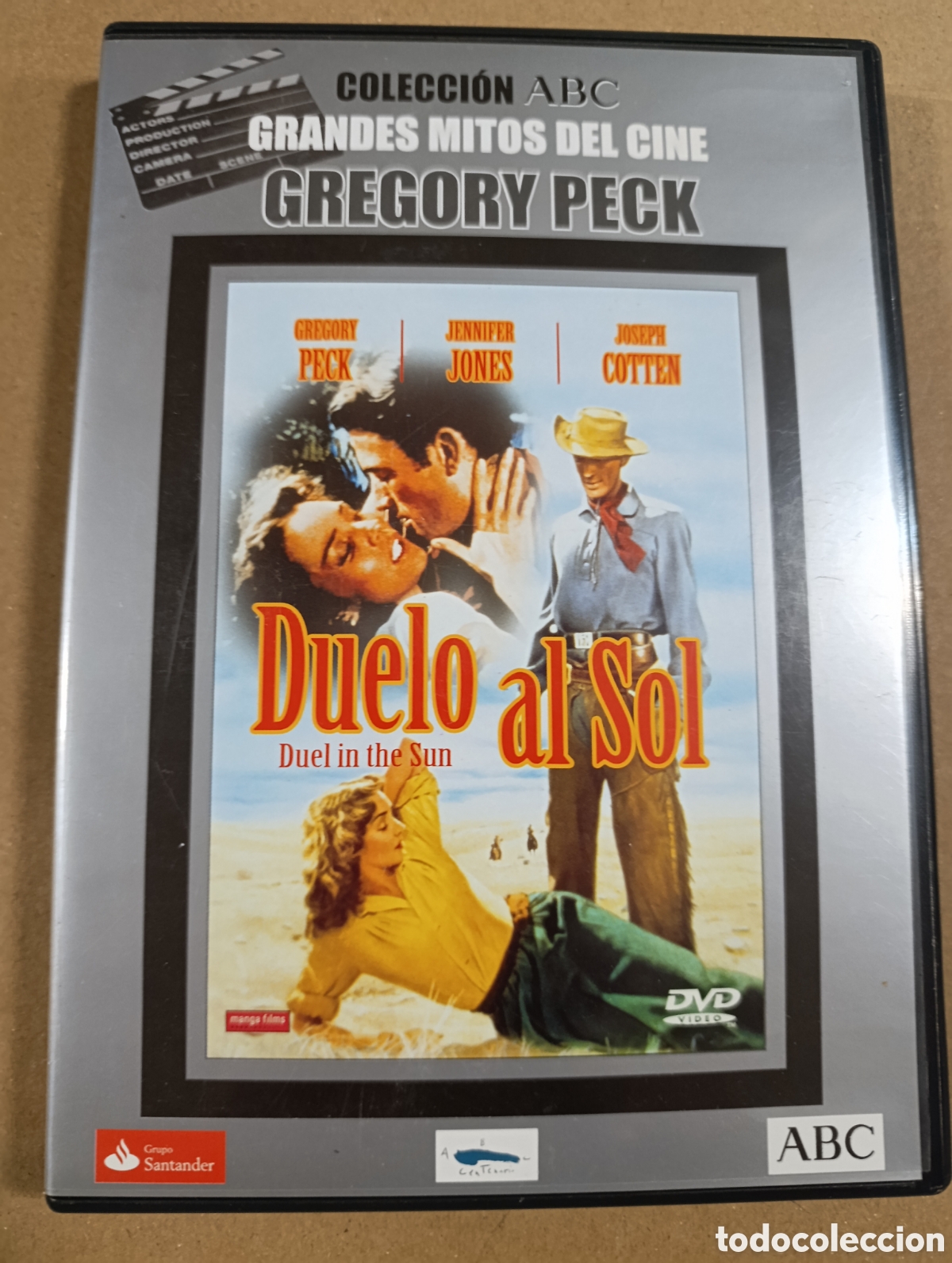 Cinema: Duelo al sol. Gregory Peck. DVD.