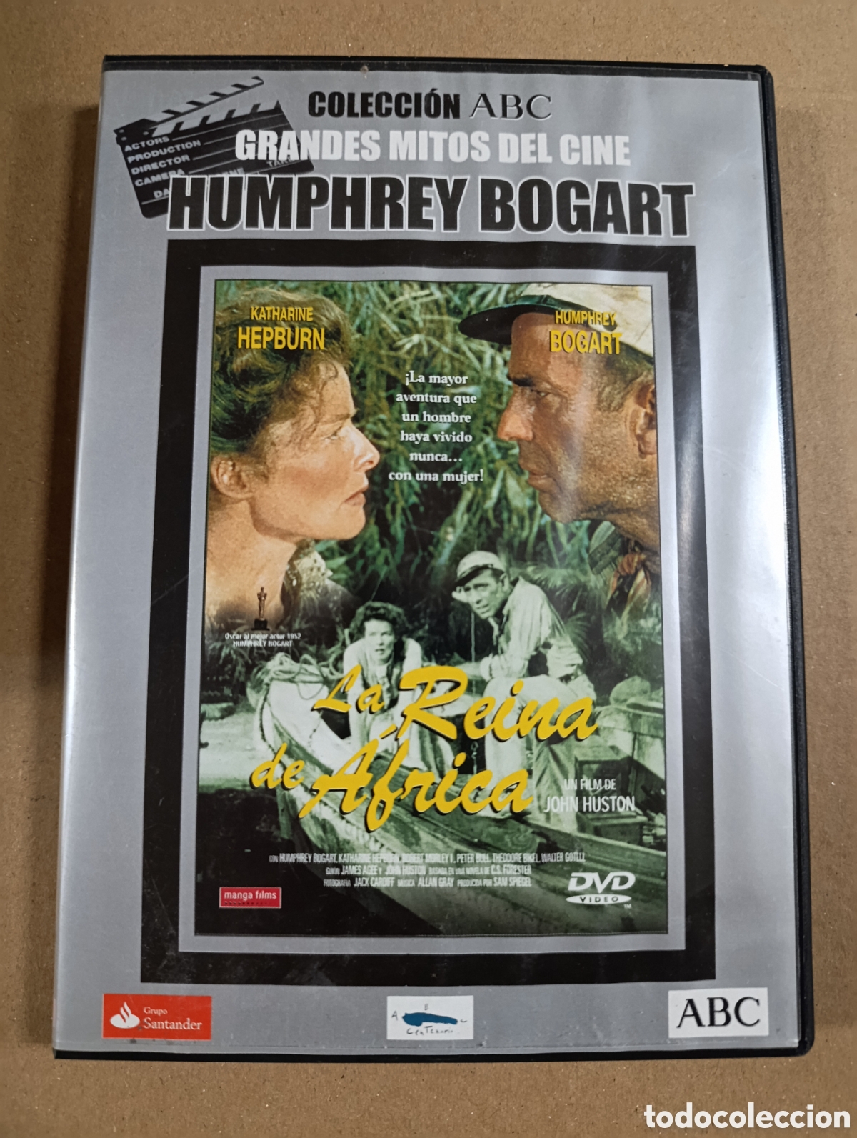 Cinema: La Reina de Africa. Humphrey Bogart. DVD.