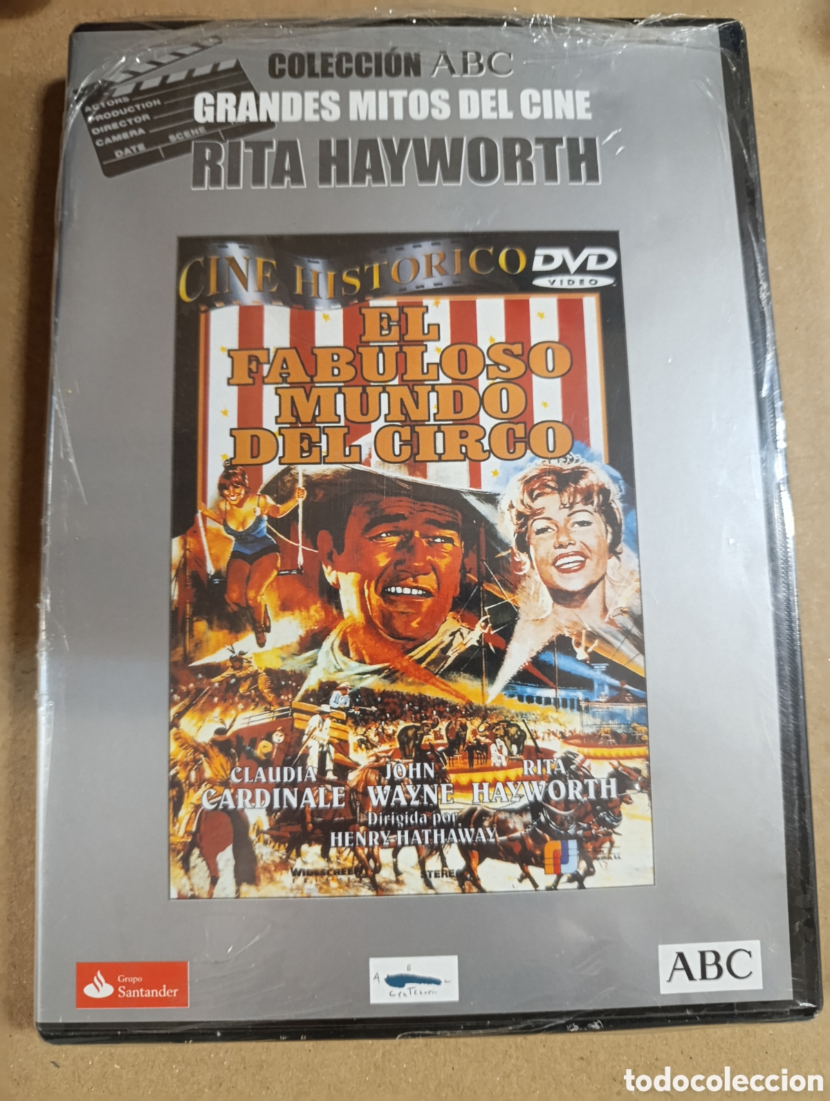 Cinema: El Fabuloso mundo del circo. Rita Hayworth. DVD. Precintado