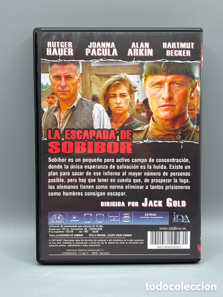 Cine: La escapada de Sobibor DVD - Foto 2