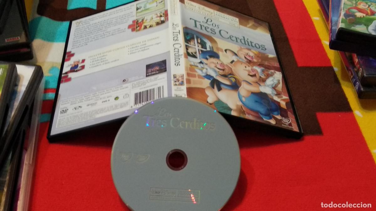 Cine: LOS TRES CERD&Iacute;TOS - DVD INCLUYE 6 CORTOS CLASICOS DE Disney / Dibujos Animados / DVD /