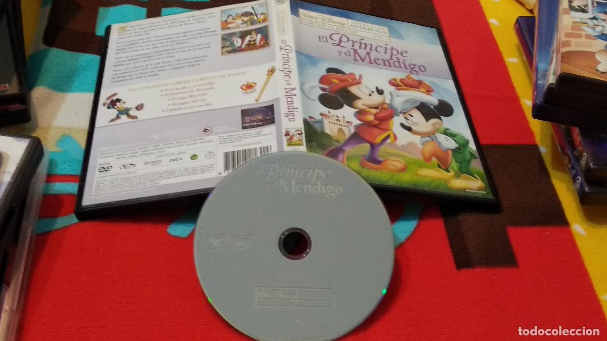 Cine: EL PR&Iacute;NCIPE Y EL MENDIGO - DVD INCLUYE 5 CORTOS CLASICOS DE Disney / Dibujos Animados / DVD /