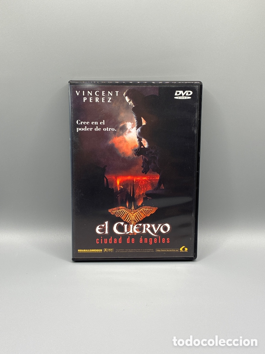 Cine: El cuervo ciudad de &aacute;ngeles DVD