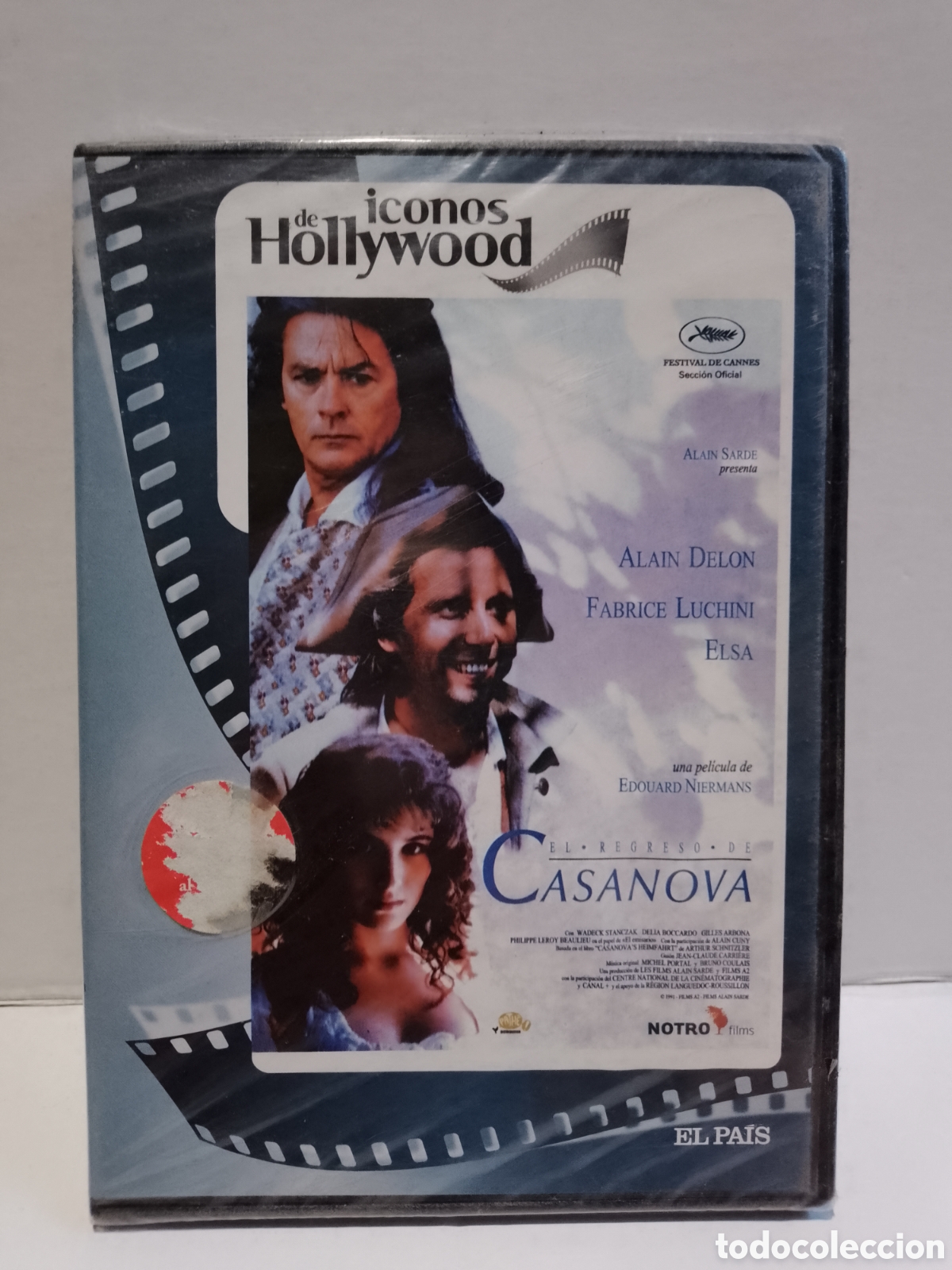 Cine: EL REGRESO DE CASANOVA - ALAIN DELON - DVD NUEVO PRECINTADO SLIM