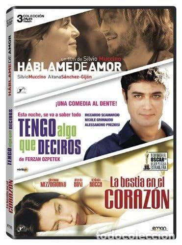 Cine: Pack: Tengo algo que deciros + H&aacute;blame de amor + La bestia en el coraz&oacute;n- 8435153743191