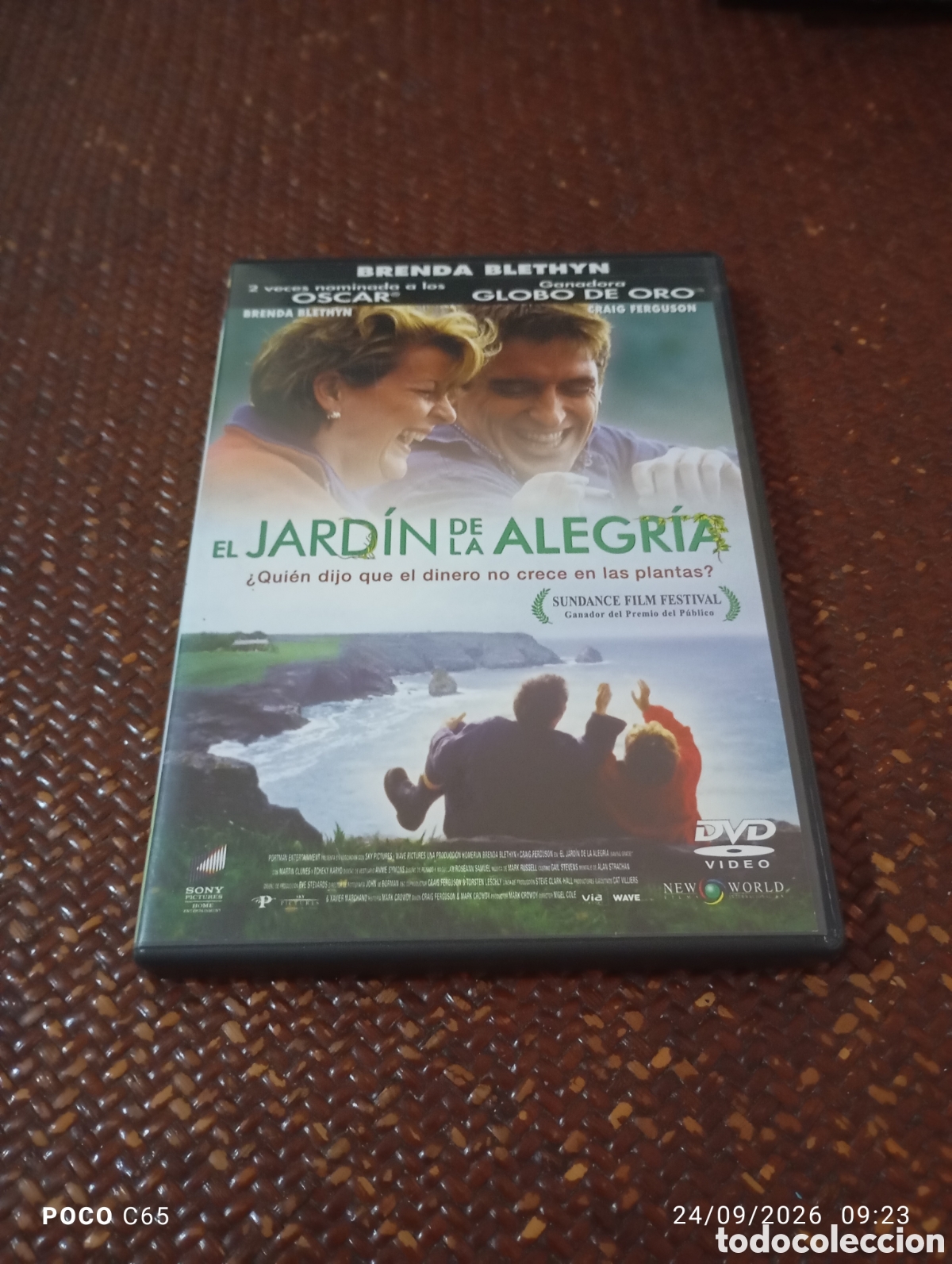 Cine: El jard&iacute;n de la alegr&iacute;a DVD