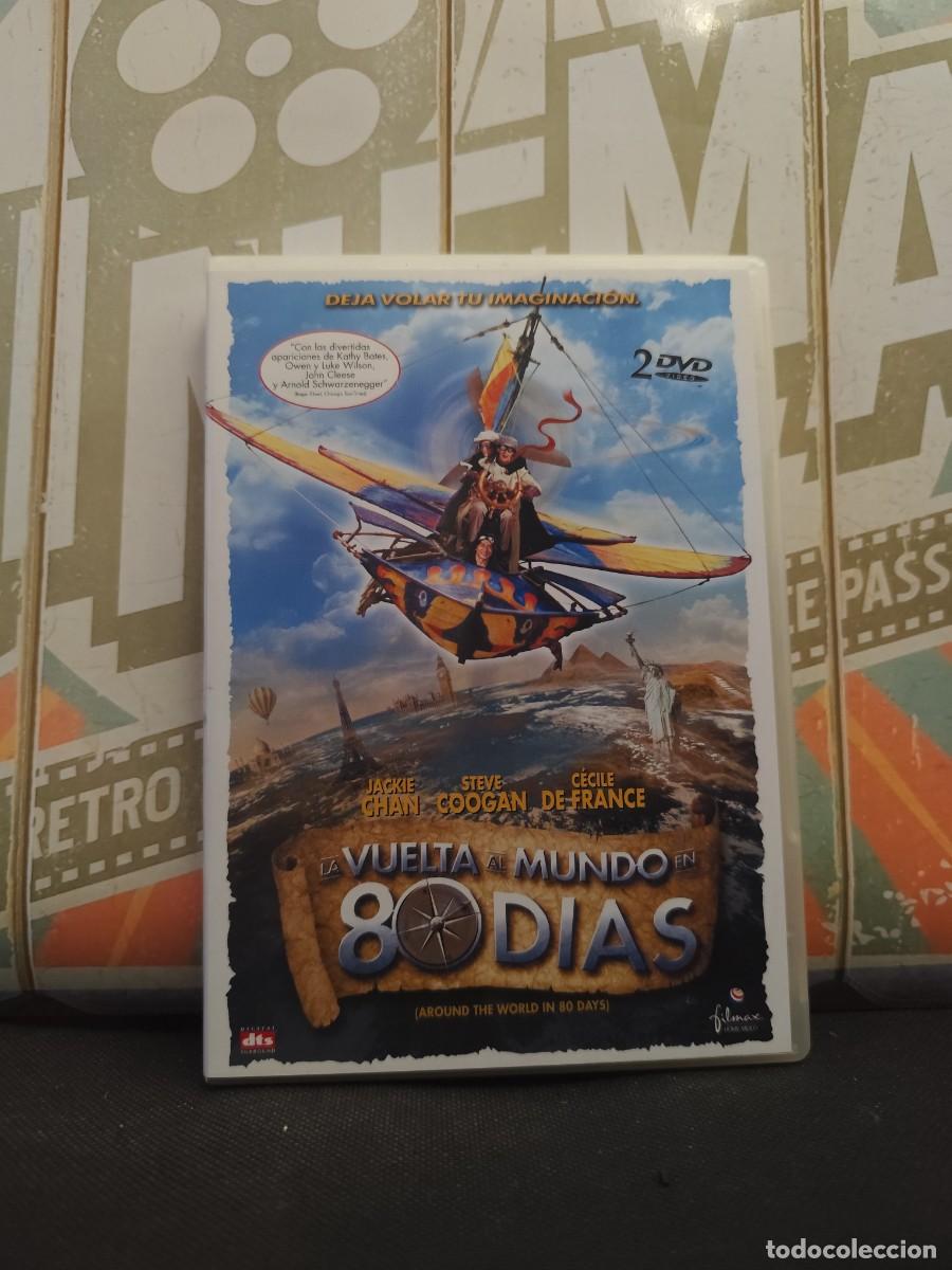 Cine: DVD 2349 La vuelta al mundo en 80 d&iacute;as (2 DVD) / Disco como nuevo