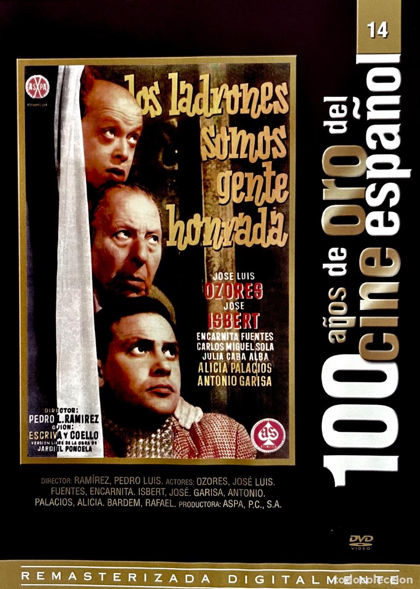 Cine: LOS LADRONES SOMOS GENTE HONRADA. Jos&eacute; Luis Ozores. Jos&eacute; Isbert. Jardiel Poncela. EDIC REMASTERIZADA