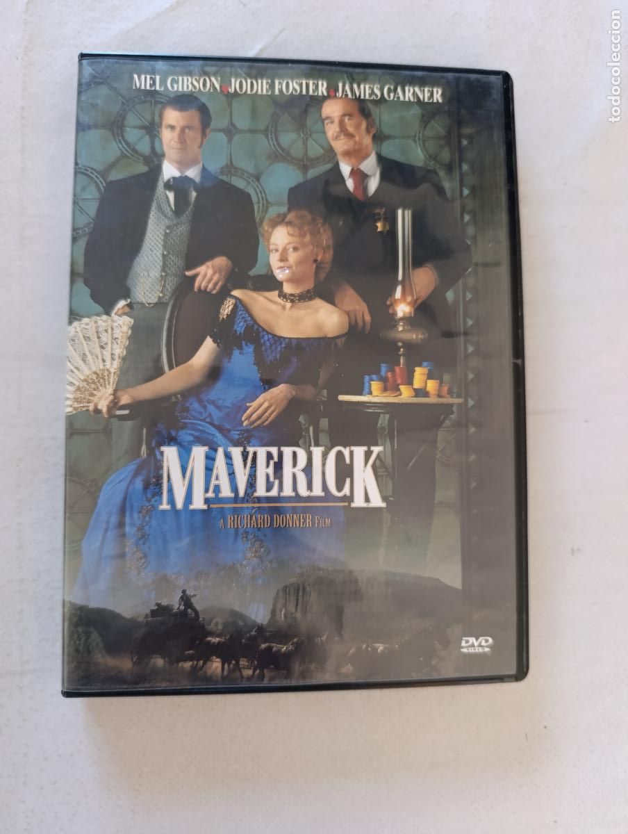 Cine: DVD MAVERICK - MEL GIBSON, JODIE FOSTER (187)