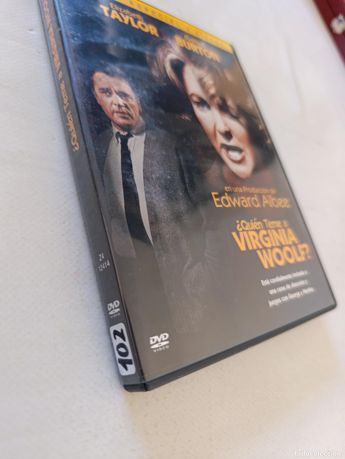 Cine: DVD &iquest;QUIEN TEME A VIRGINIA WOOLF? - EDICION ESPECIAL 2 DISCOS - ELIZABETH TAYLOR (187w)