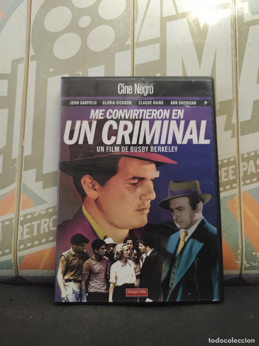 Cine: DVD 2369 Me convirtieron en un criminal / Disco como nuevo