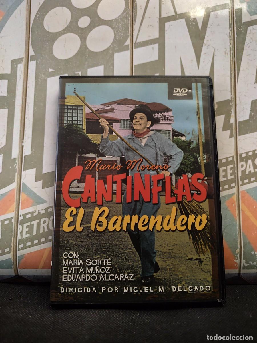 Cine: DVD 2374 Cantinflas El barrendero / Disco como nuevo