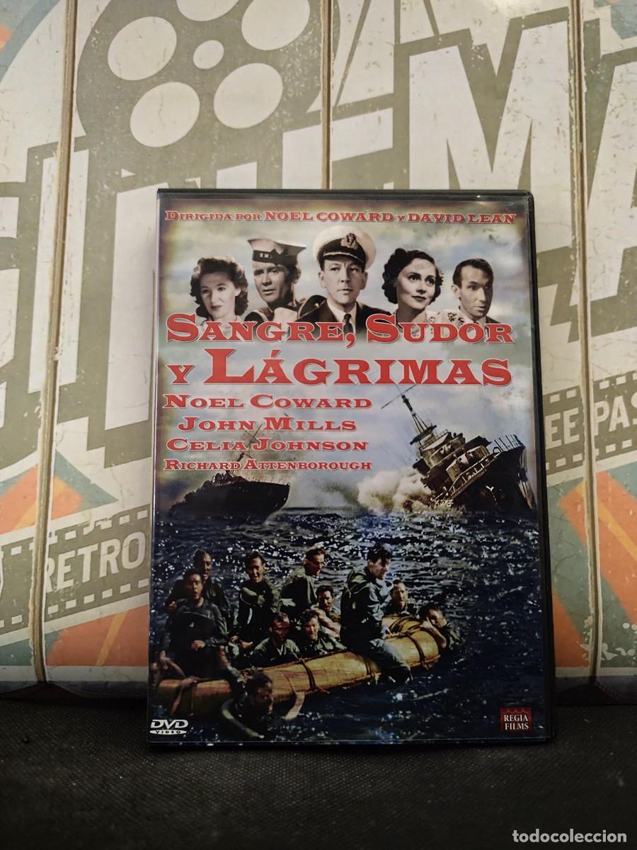 Cine: DVD 2377 Sangre, sudor y l&aacute;grimas / Disco como nuevo