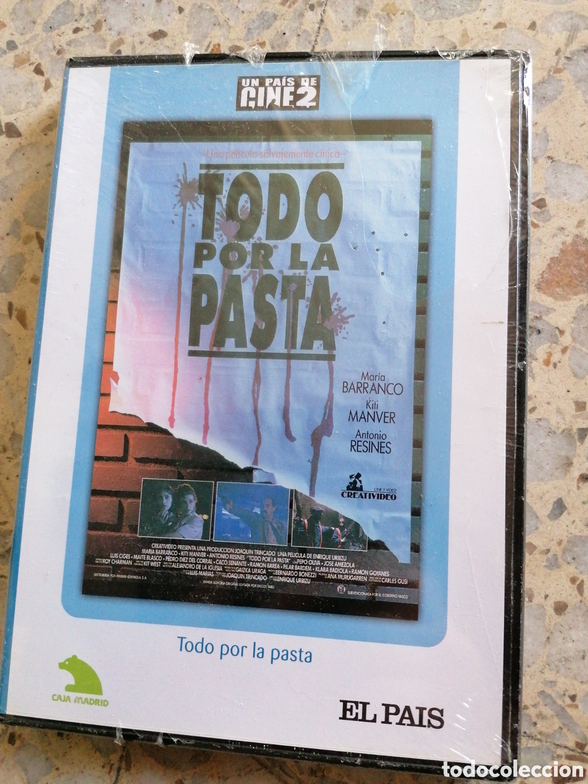 Kino: DVD TODO POR LA PASTA NUEVO PRECINTADO MARIA BARRANCO KITI MANVER ANTONIO RESINES