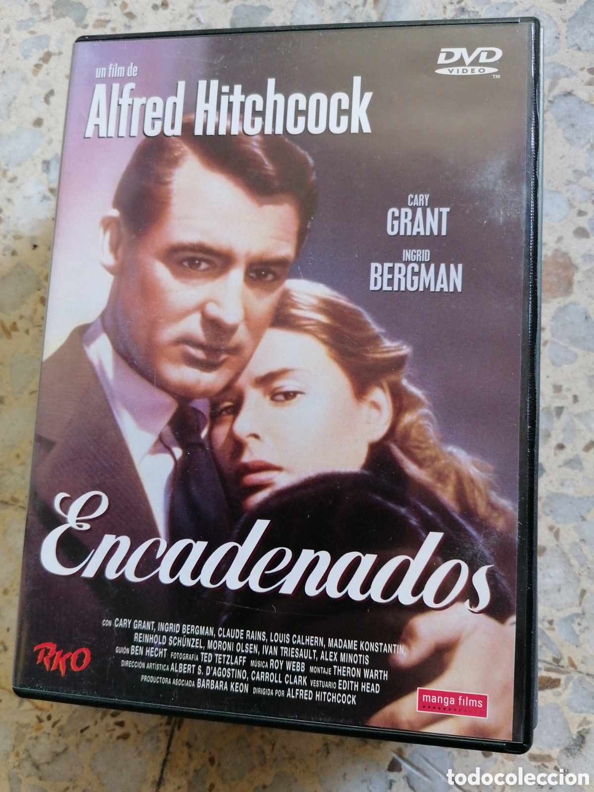 Kino: DVD ENCADENADOS CARY GRANT INGRID BERGMAN