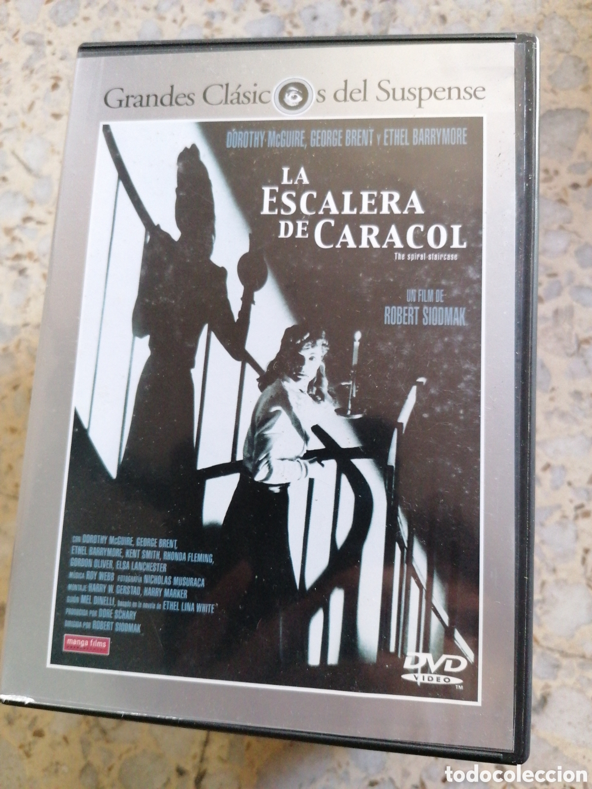 Cinema: DVD LA ESCALERA DE CARACOL ROBERT SIODMAK DOROTHY MCGUIRE