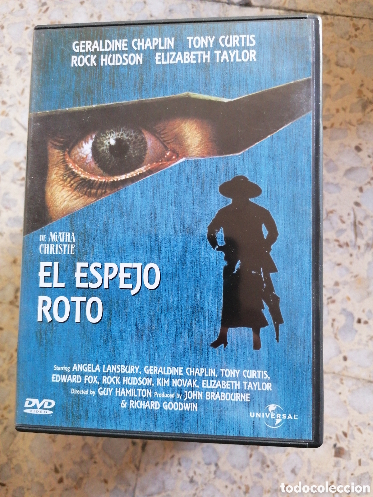 Cinema: DVD EL ESPEJO ROTO ELIZABETH TAYLOR TONY CURTIS DE AGATHA CHRISTIE