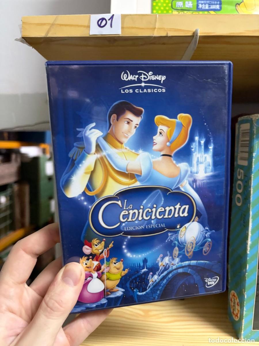 Cine: 01 LA CENICIENTA. Edici&oacute;n especial. Walt Disney. Disney DVD.