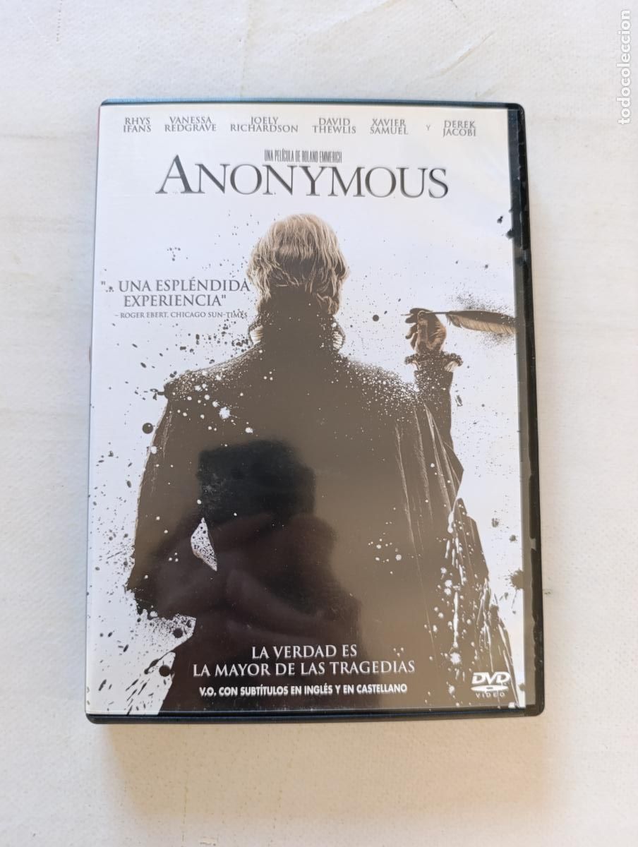 Cine: DVD ANONYMOUS - SPEAKUP, SPEAK UP (217)
