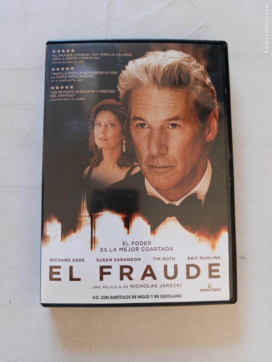 Cine: DVD EL FRAUDE - RICHARD GERE - SPEAK UP, SPEAKUP (218)