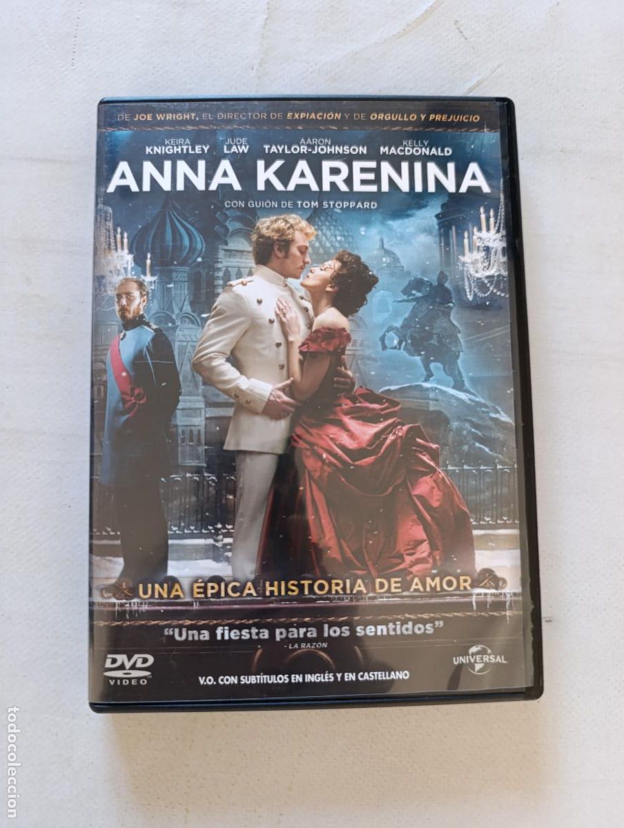 Cine: DVD ANNA KARENINA - KEIRA KNIGHTLEY, JUDE LAW - SPEAK UP, SPEAKUP (218)