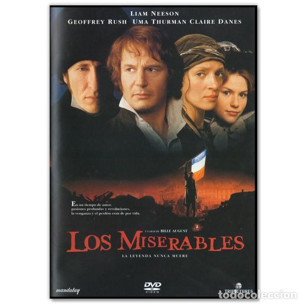 Cine: LOS MISERABLES, La Leyenda Nunca Muere DVD (Drama, Liam Neeson)