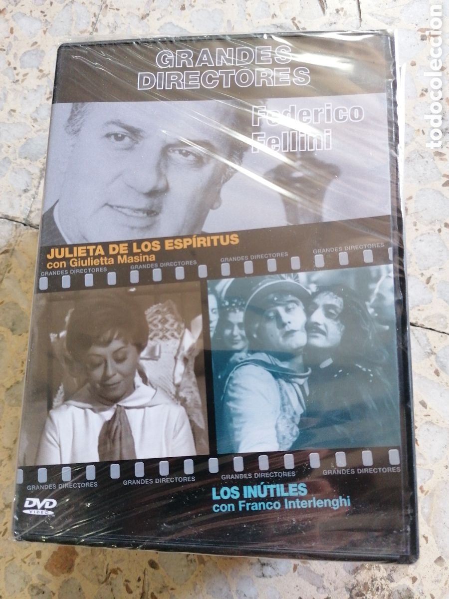 Cine: DVD GRANDES DIRECTORES FEDERICO FELLINI JULIETA DE LOS ESPIRITUS LOS INUTILES NUEVA YPRECINTADA