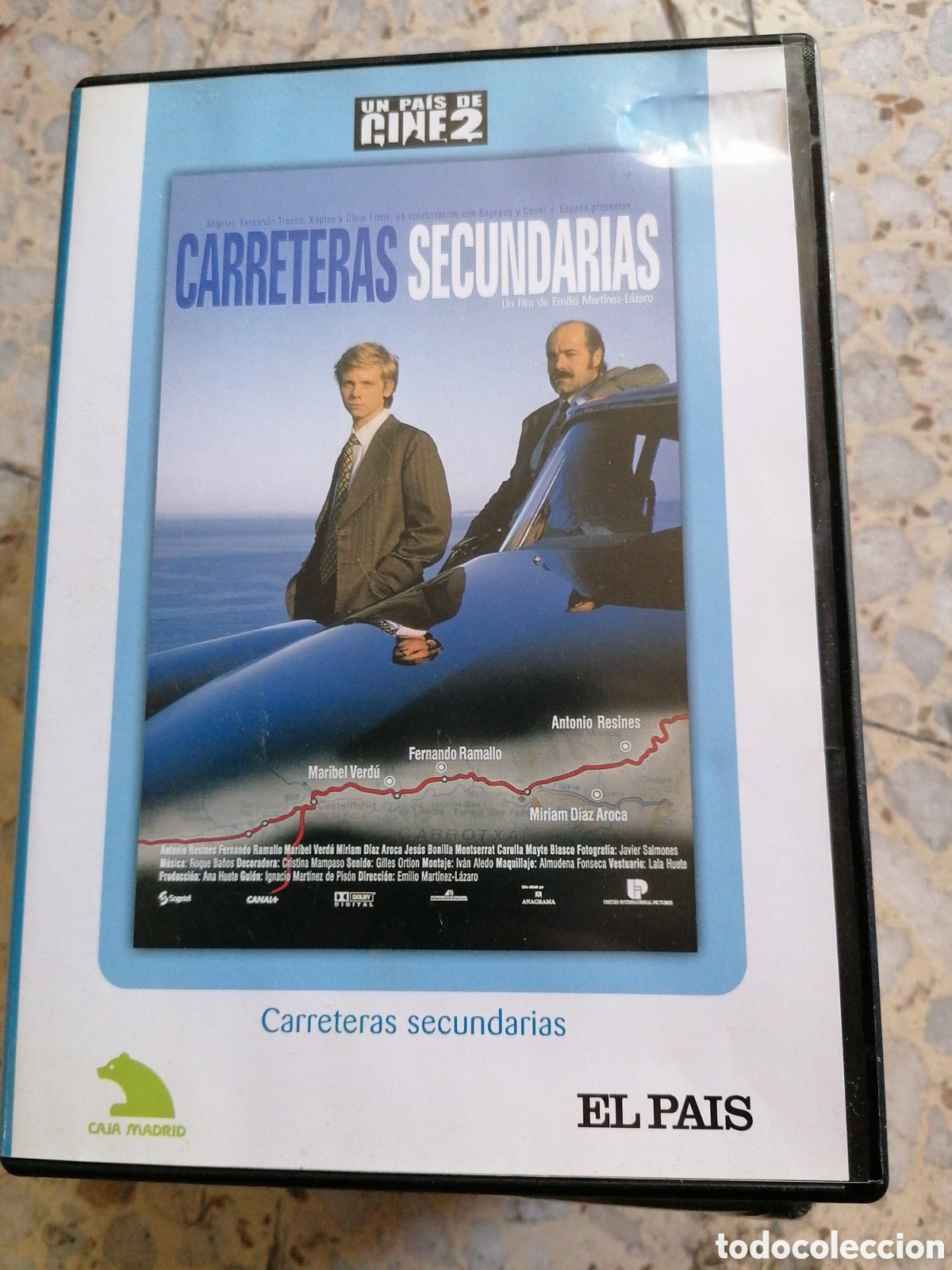 Cine: DVD CARRETERAS SECUNDARIAS MARIBEL VERDU ANTONIO RESINES