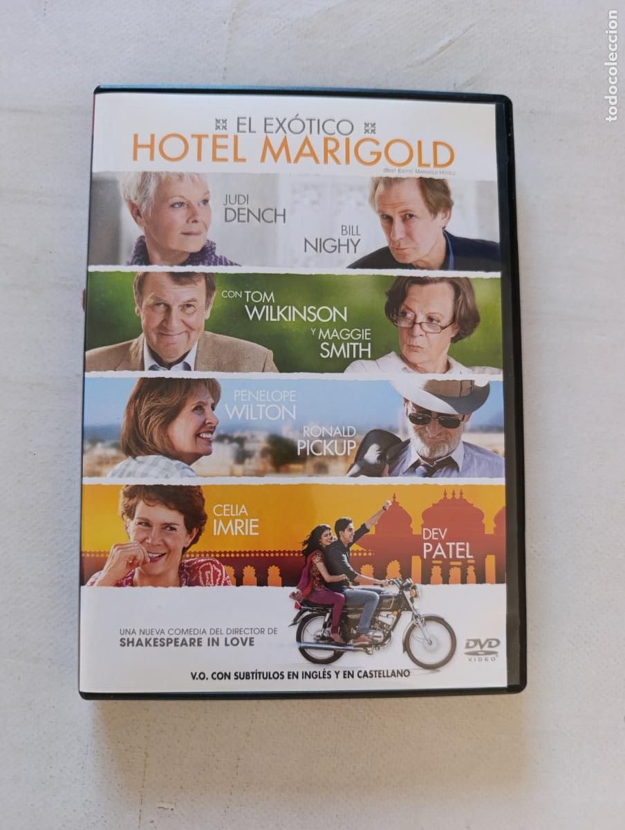 Cine: DVD EL EXOTICO HOTEL MARIGOLD - JUDI DENCH, BILL NIGHY - SPEAK UP, SPEAKUP (218)