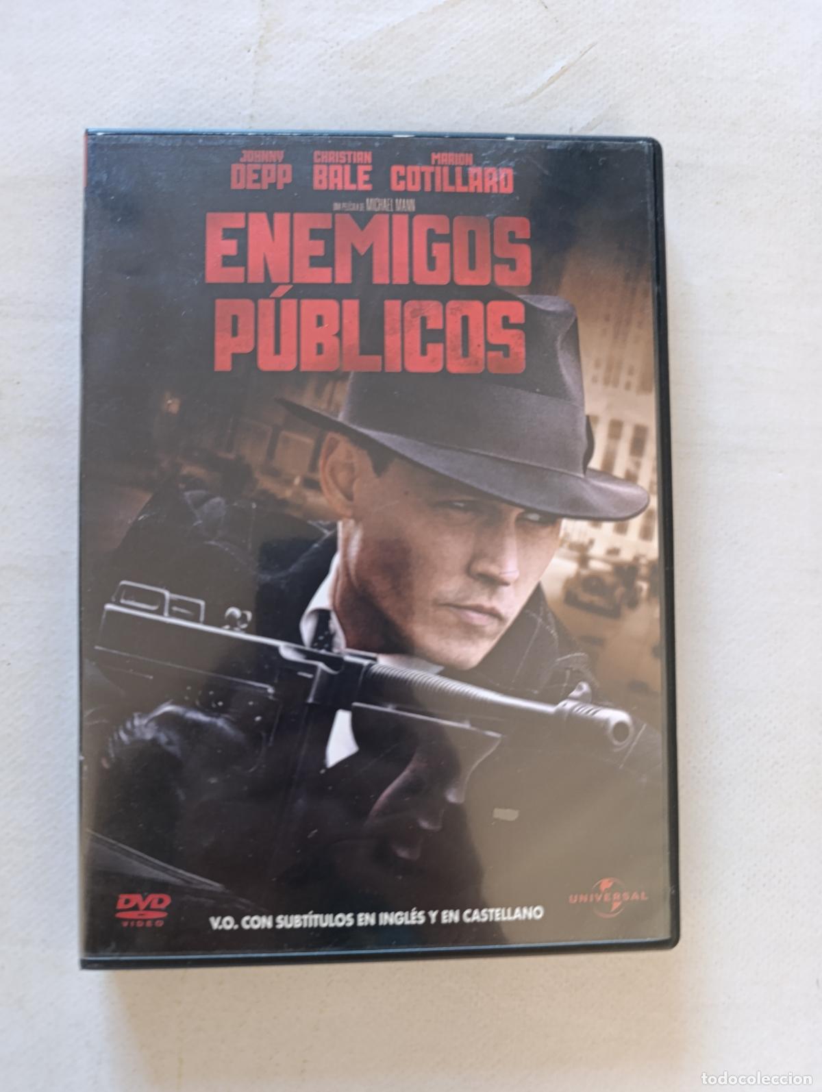 Cine: DVD ENEMIGOS PUBLICOS - JOHNNY DEPP, CHRISTIAN BALE - SPEAK UP, SPEAKUP (221)