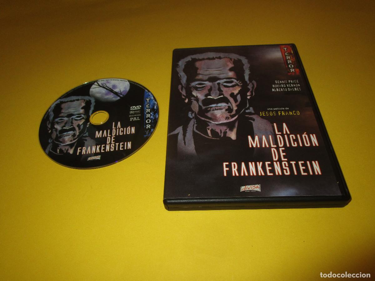 Cine: LA MALDICION DE FRANKENSTEIN - DVD - DIVISA - JESUS FRANCO - TERROR