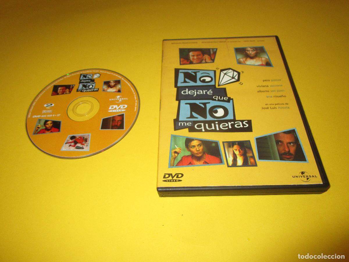 Cine: NO DEJARE QUE NO ME QUIERAS - DVD - 820 509 9 - UNIVERSAL - ALBERTO SAN JUAN ...