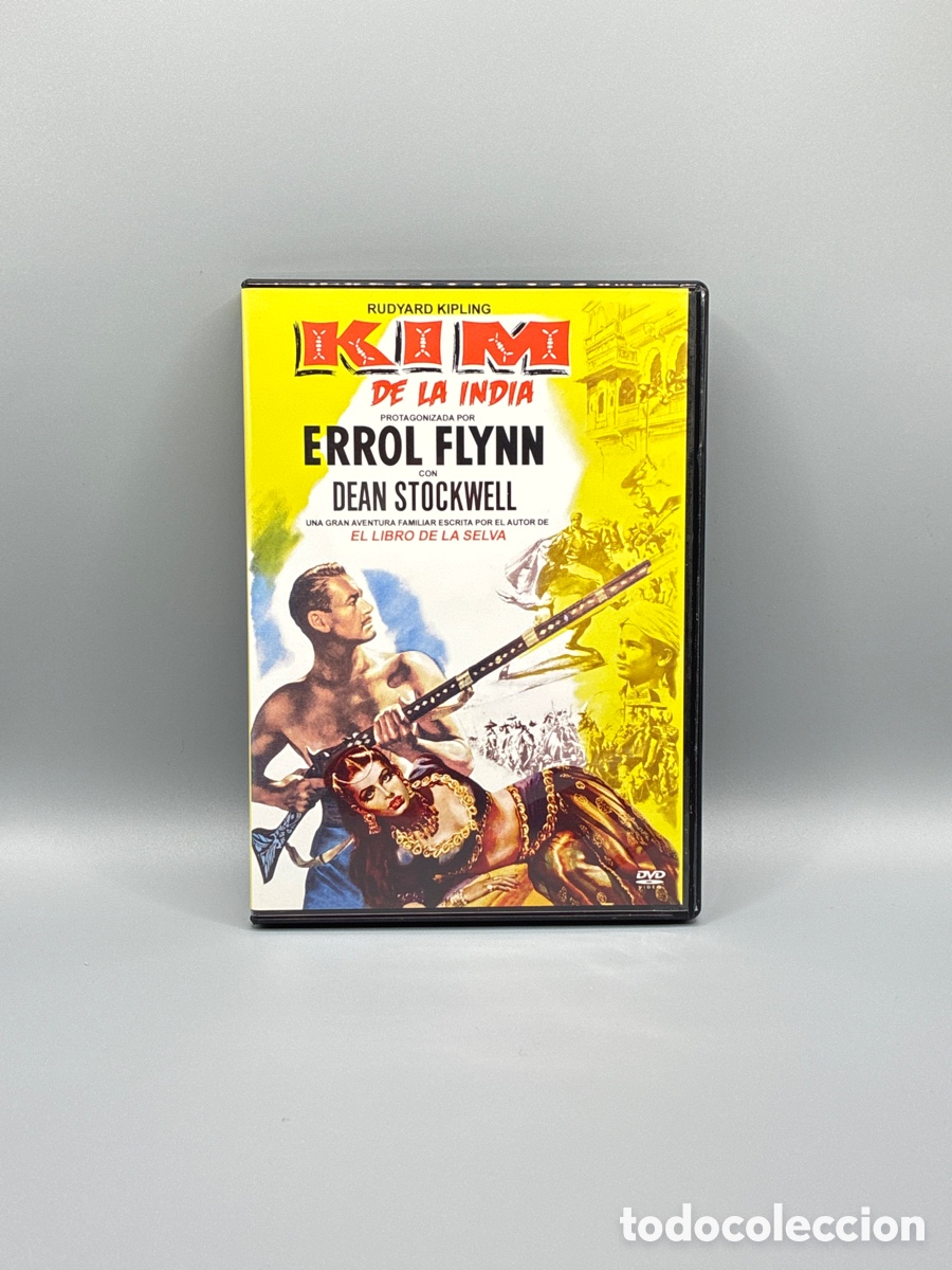 Cine: Kim de La India (Errol Flynn) DVD
