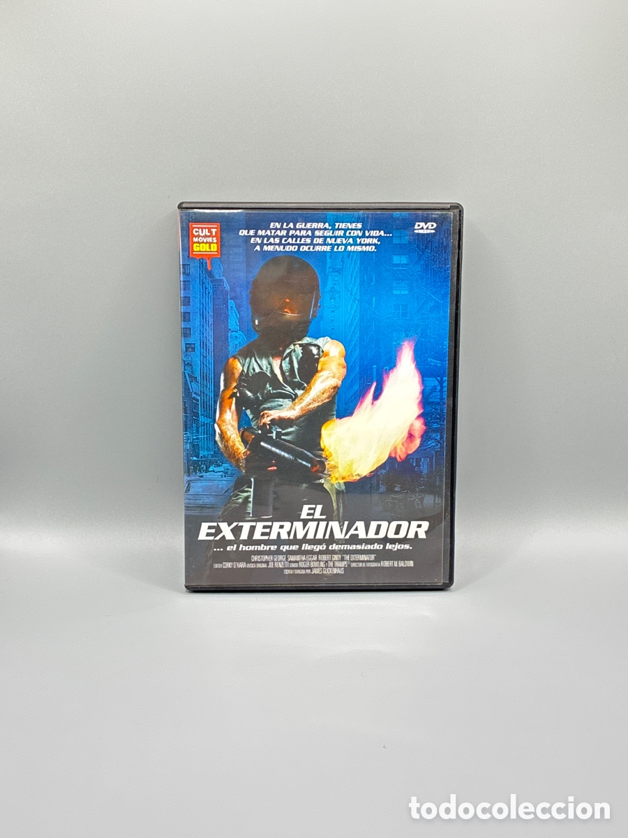 Cine: El exterminador (El hombre que lleg&oacute; demasiado lejos) DVD