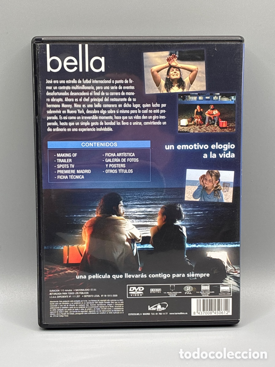 Cine: Bella La pel&iacute;cula DVD - Foto 2