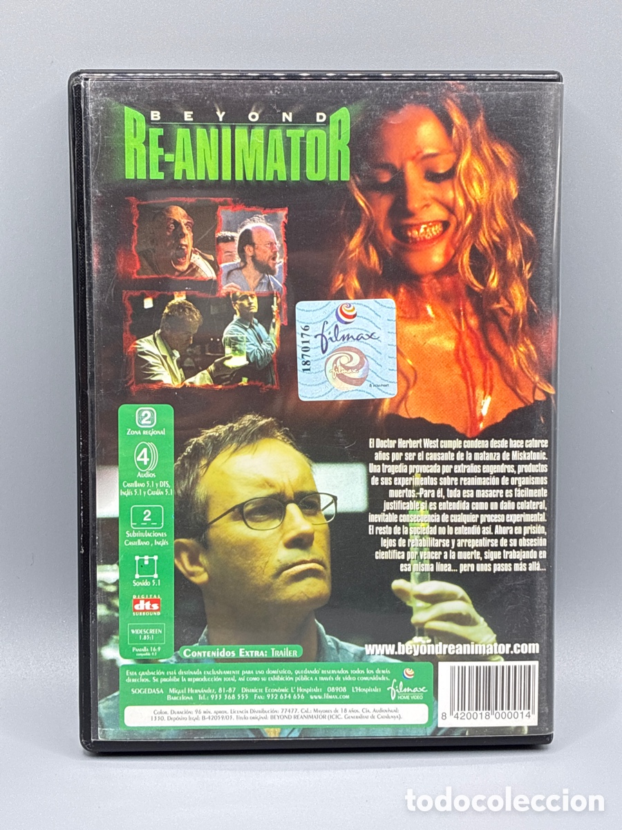 Cine: Beyond Reanimator DVD - Foto 2