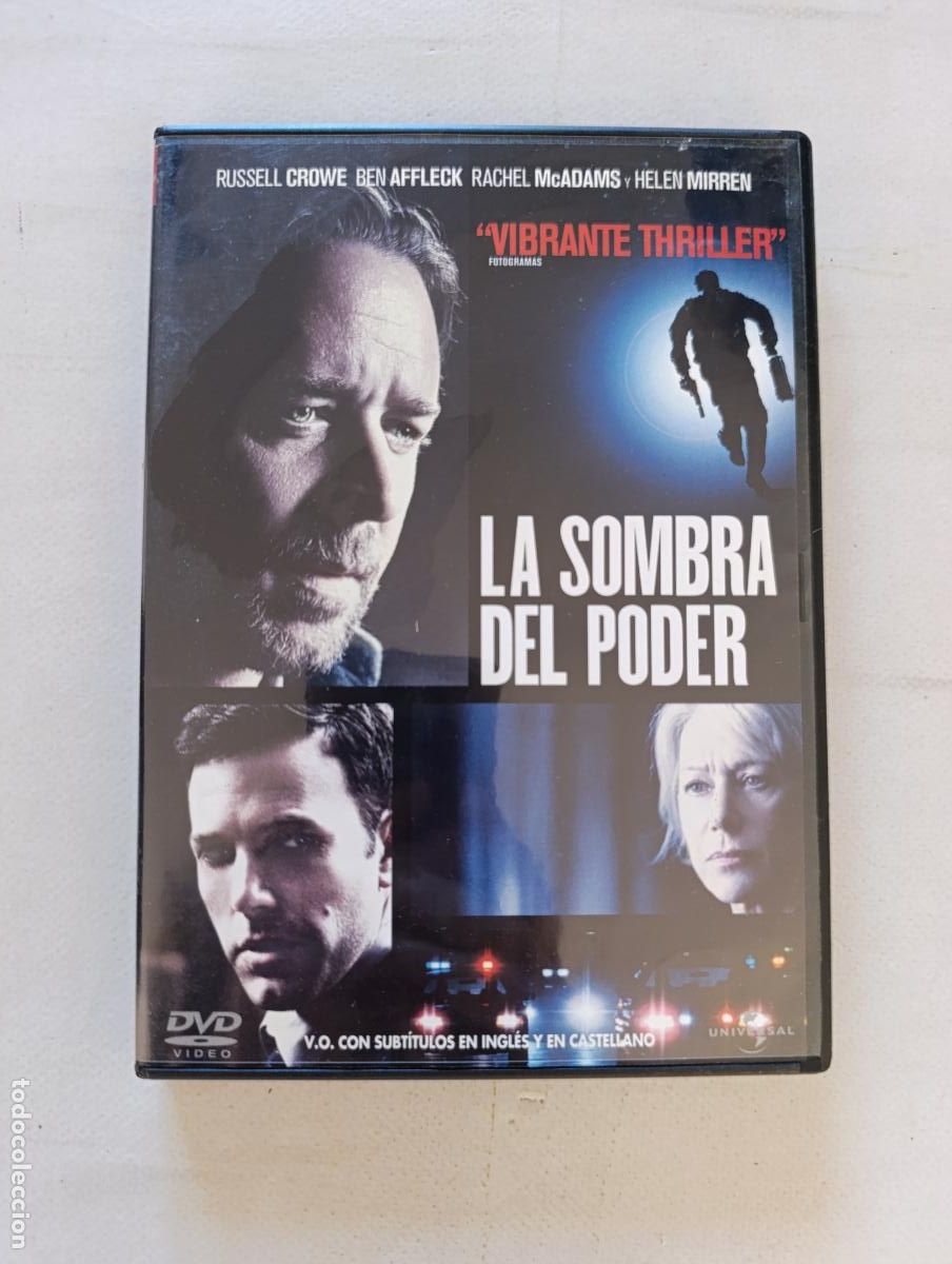 Cine: DVD LA SOMBRA DEL PODER - RUSSELL CROWE - SPEAK UP, SPEAKUP (232)