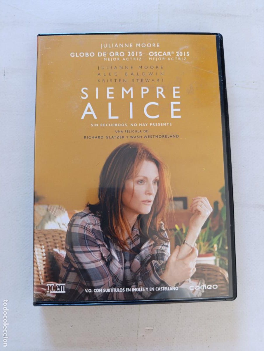 Cine: DVD SIEMPRE ALICE - JULIANNE MOORE - SPEAK UP, SPEAKUP (232)