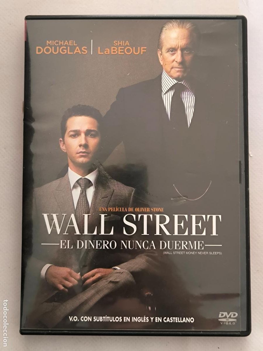 Cine: DVD WALL STREET - EL DINERO NUNCA DUERME - SPEAK UP, SPEAKUP (236)