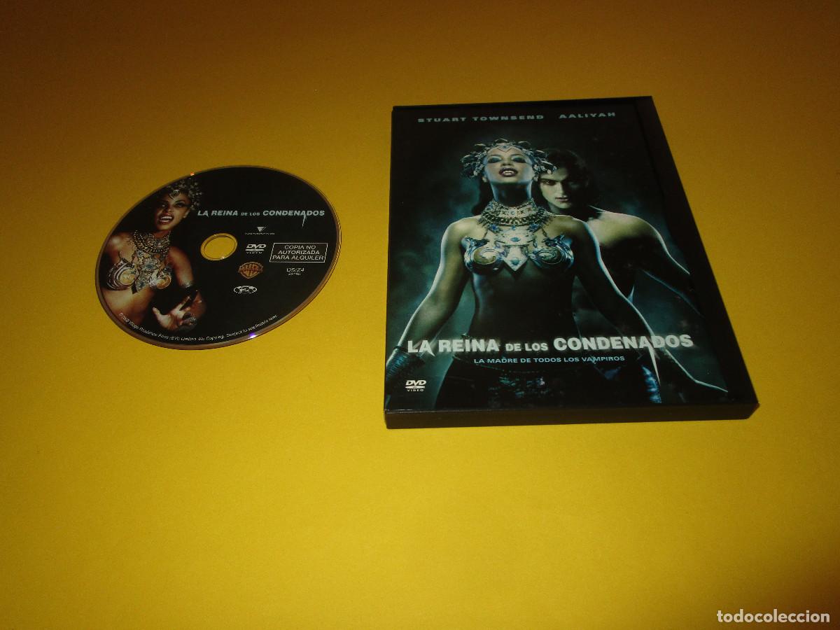 Cine: LA REINA DE LOS CONDENADOS - DVD - Z4 22186 - WARNER - CARTONE - STUART TOWNSEND - AALIVAH