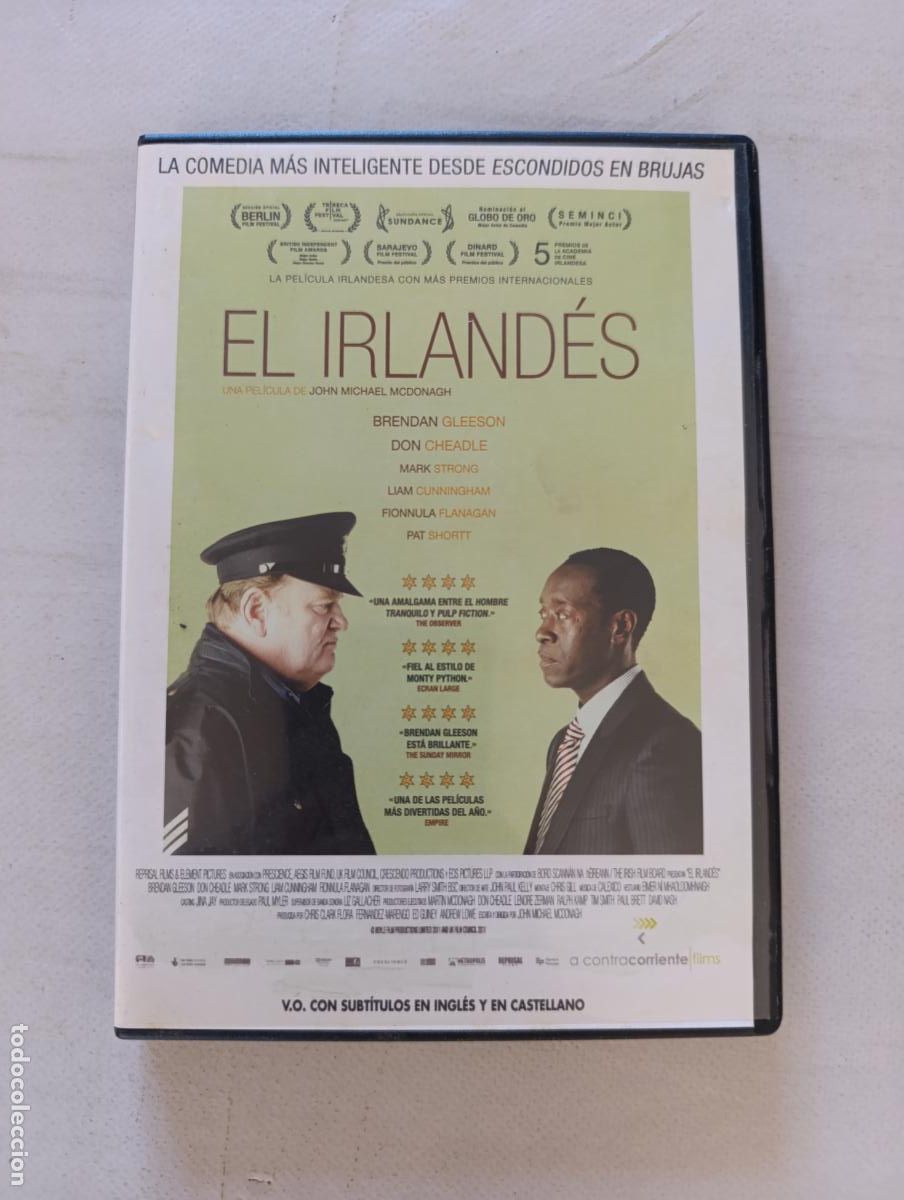 Cine: DVD EL IRLANDES - BRENDAN GLEESON, DON CHEADLE - SPEAK UP, SPEAKUP (237)