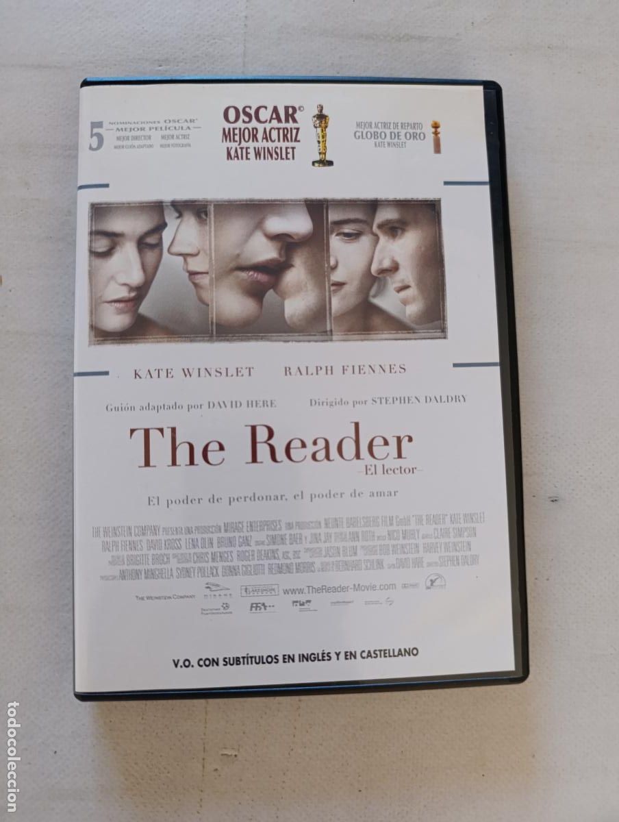 Cine: DVD THE READER (EL LECTOR) - KATE WINSLET, RALPH FIENNES - SPEAK UP, SPEAKUP (237)