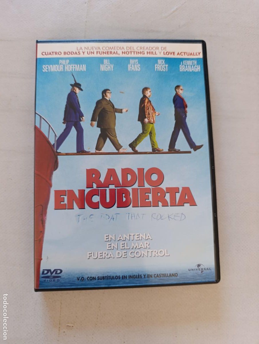 Cine: DVD RADIO ENCUBIERTA - PHILIP SEYMOUR HOFFMAN - SPEAK UP, SPEAKUP (268)