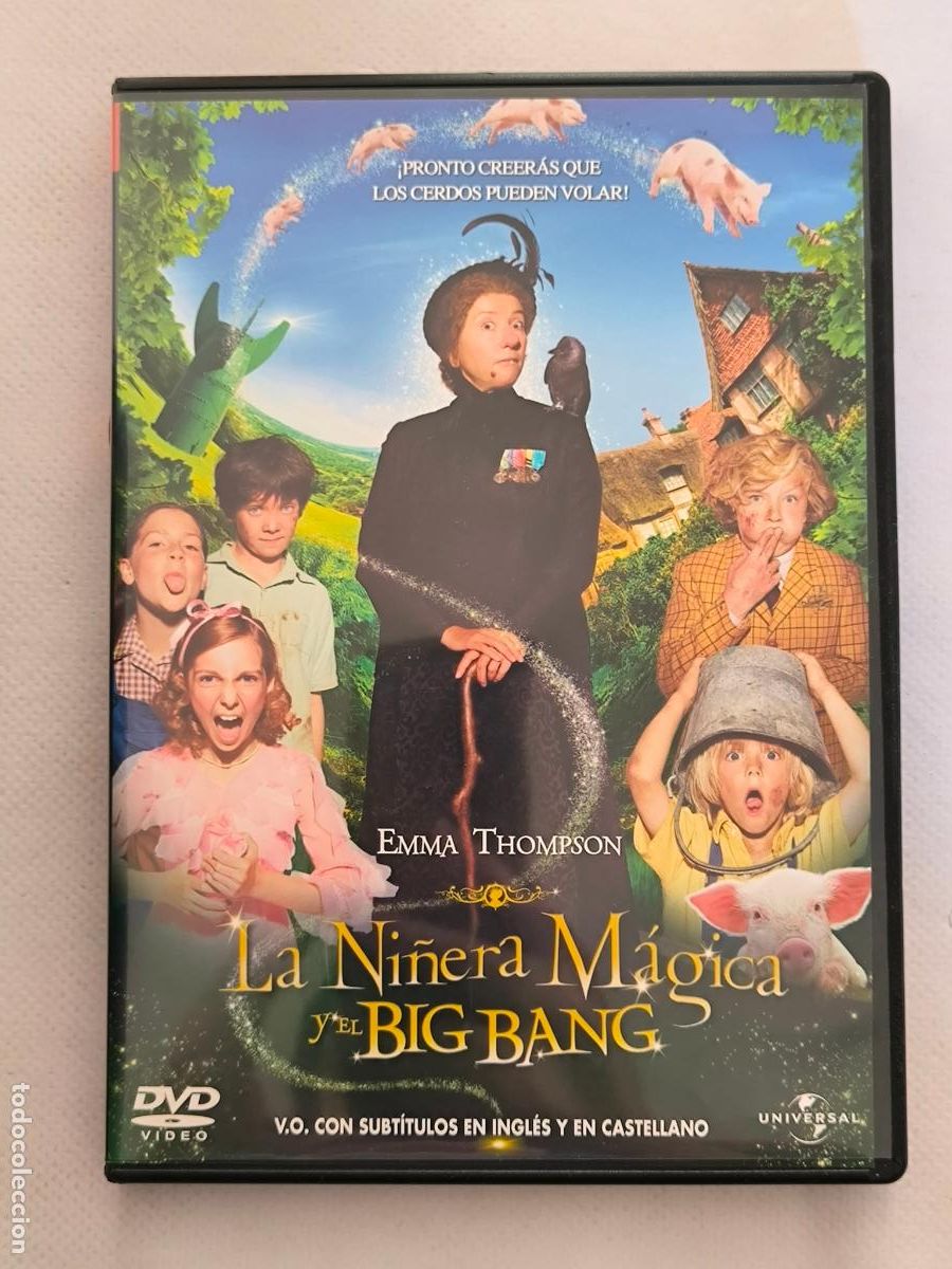 Cine: DVD LA NI&Ntilde;ERA MAGICA Y EL BIG BANG - SPEAK UP, SPEAKUP (270)